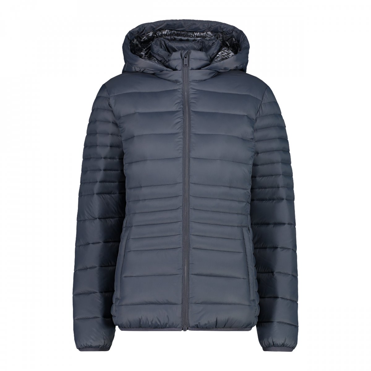 CMP Giacca da donna 100gr. con cappuccio staccabile art.30k3666a col.titanio