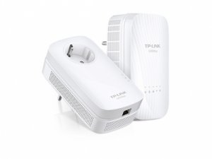 STARTER KIT POWERLINE AV1200 WIRELESS DUAL BAND AC1750 CON 3 PORTE ETHERNET