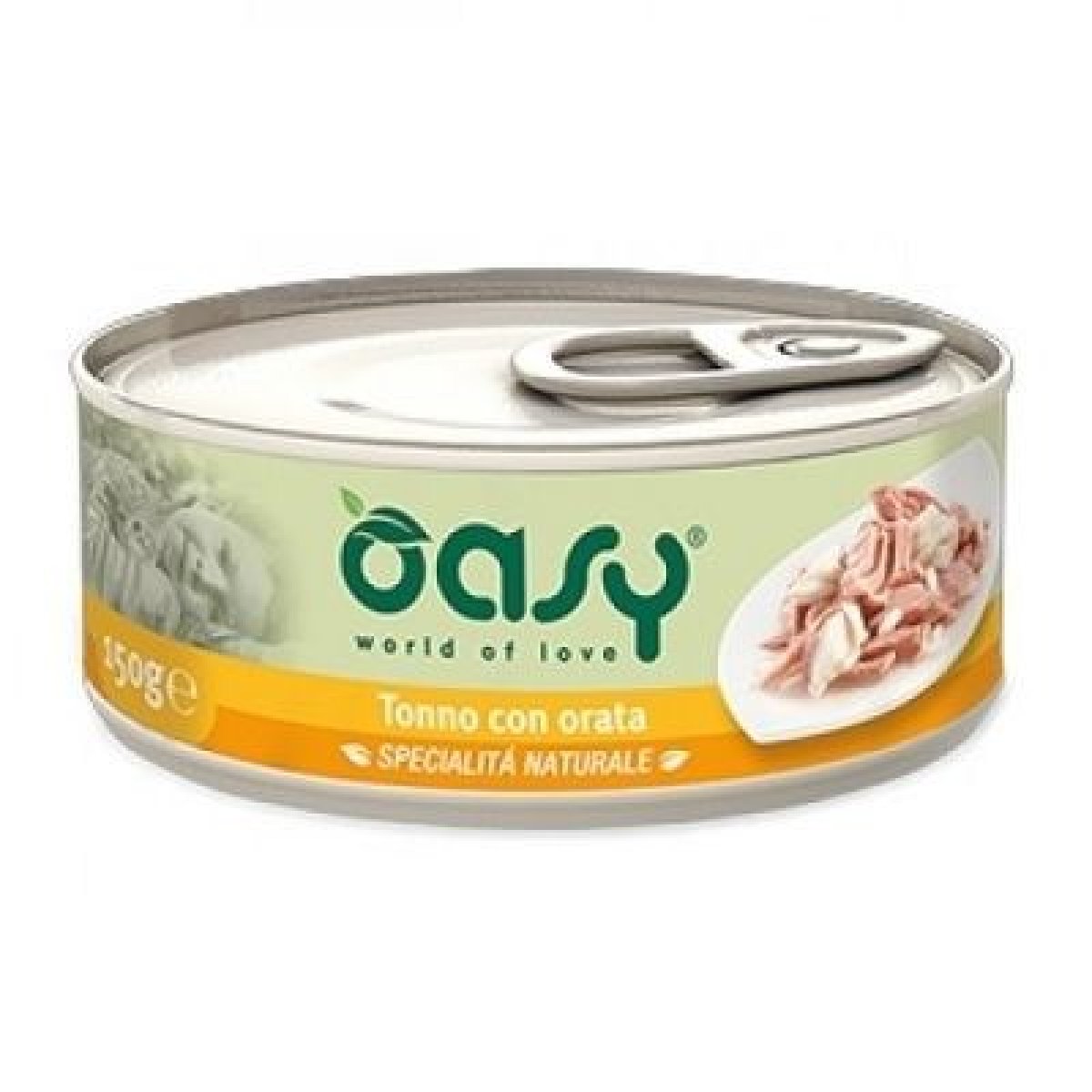 OASY GATTO WET TONNO CON ORATA 70GR