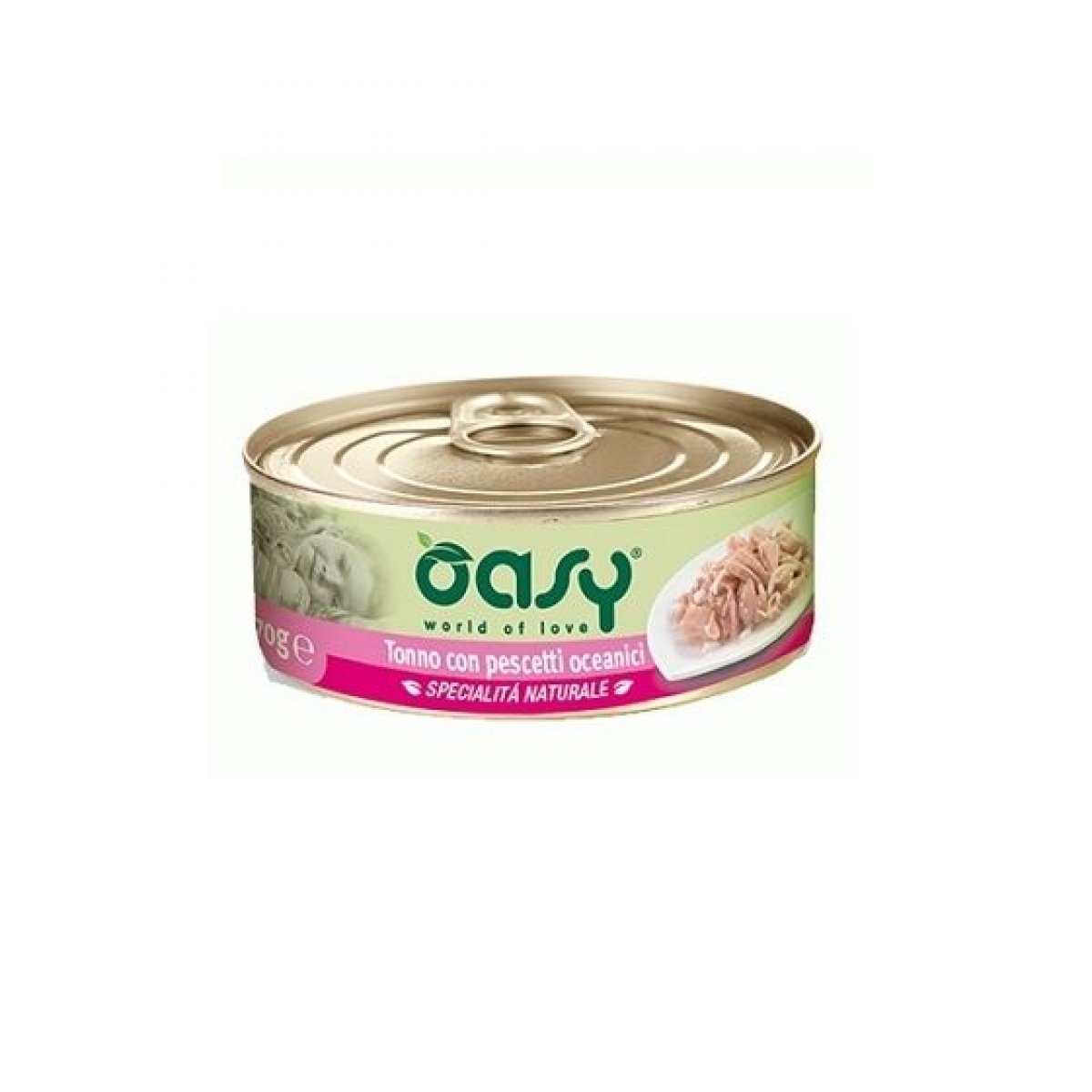 OASY GATTO WET TONNO CON PESCETTI OCEANICI 150GR