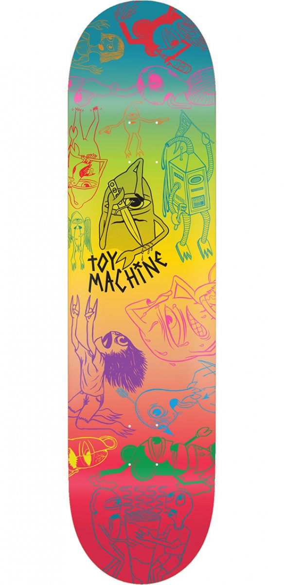 TOY MACHINE Tavola da skate Team Characters II - 8.00