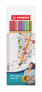 SET STABILO POINT 88 PASTEL 2021