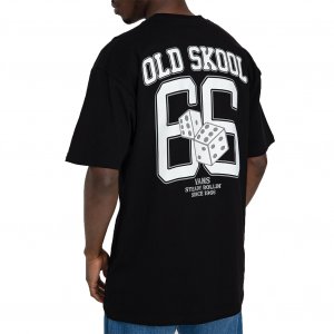 VANS t-shirt SHAKEN ROLLEN maglia uomo black