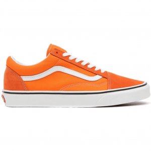 VANS SCARPE SPORTIVE OLD SKOOL CLASSIC ORANGE TIGER WHITE