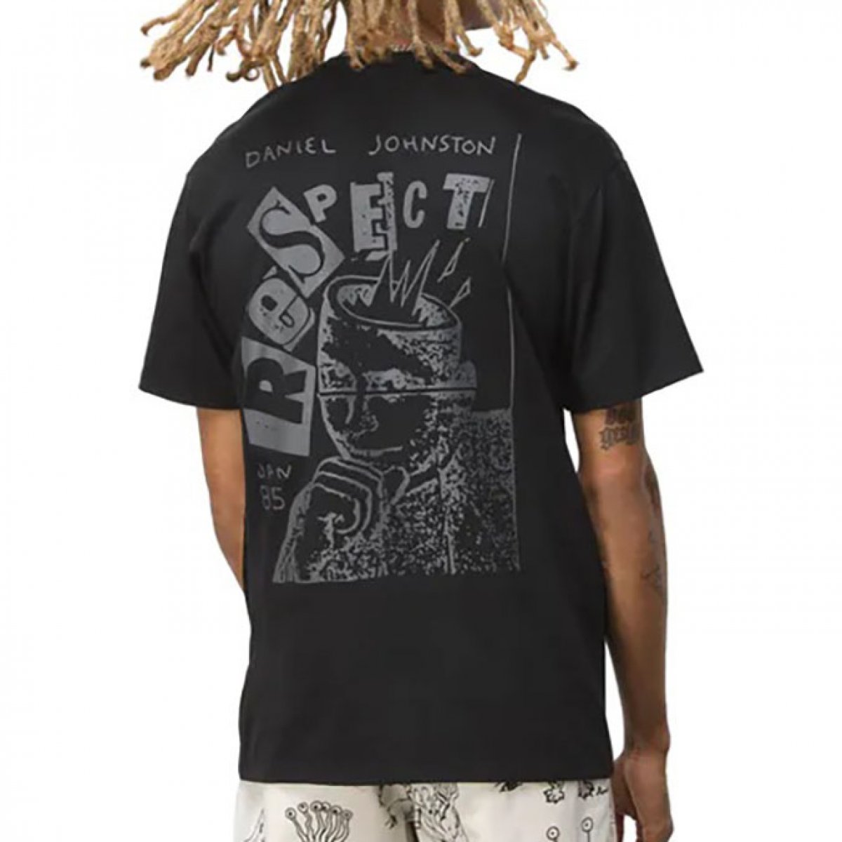 VANS t-shirt x daniel jhonston VANS