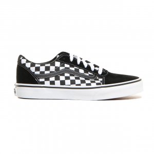 VANS Jr CHECKERED LOW SUEDE