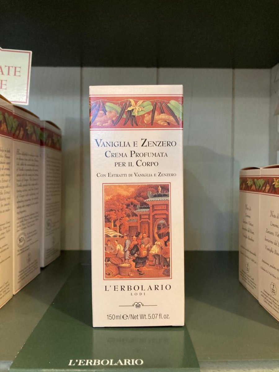 Crema Corpo Vaniglia Zenzero Erbolario
