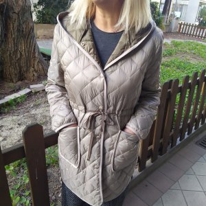 Trapuntino Federica Costa color platino e nero.Taglie nel nero dalla M alla XXXL e nel platino dalla M alla XXXL.