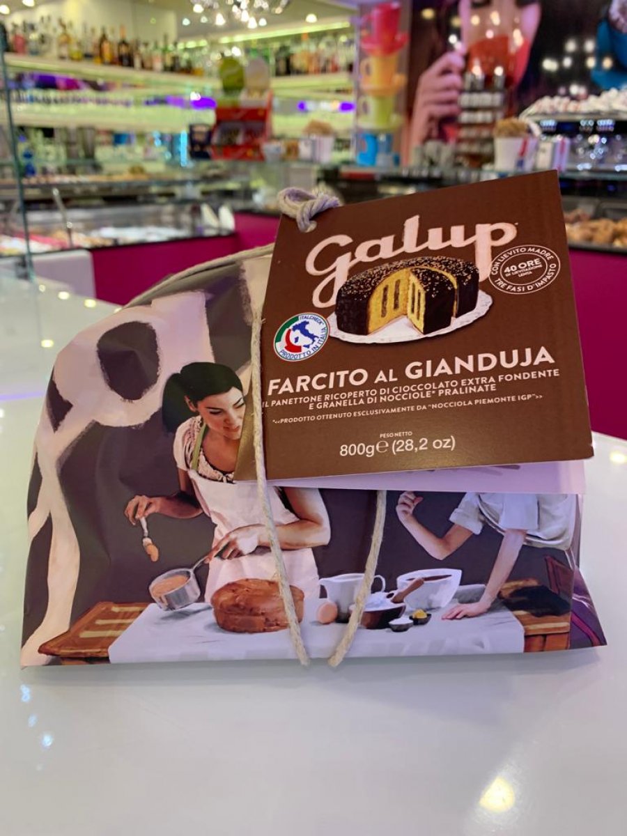 Panettone Galup Farcito alla Gianduja 800gr