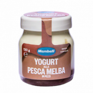 Yogurt alla pesca melba in pezzi g.130