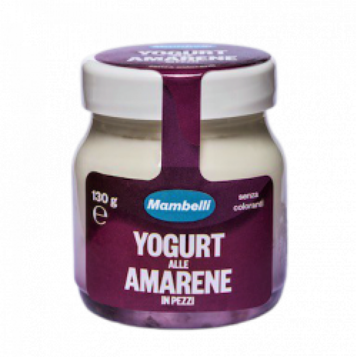Yogurt alle amarene in pezzi g.130