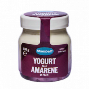 Yogurt alle amarene in pezzi g.130