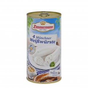 Zimmermann 4 Münchner Weißwürste